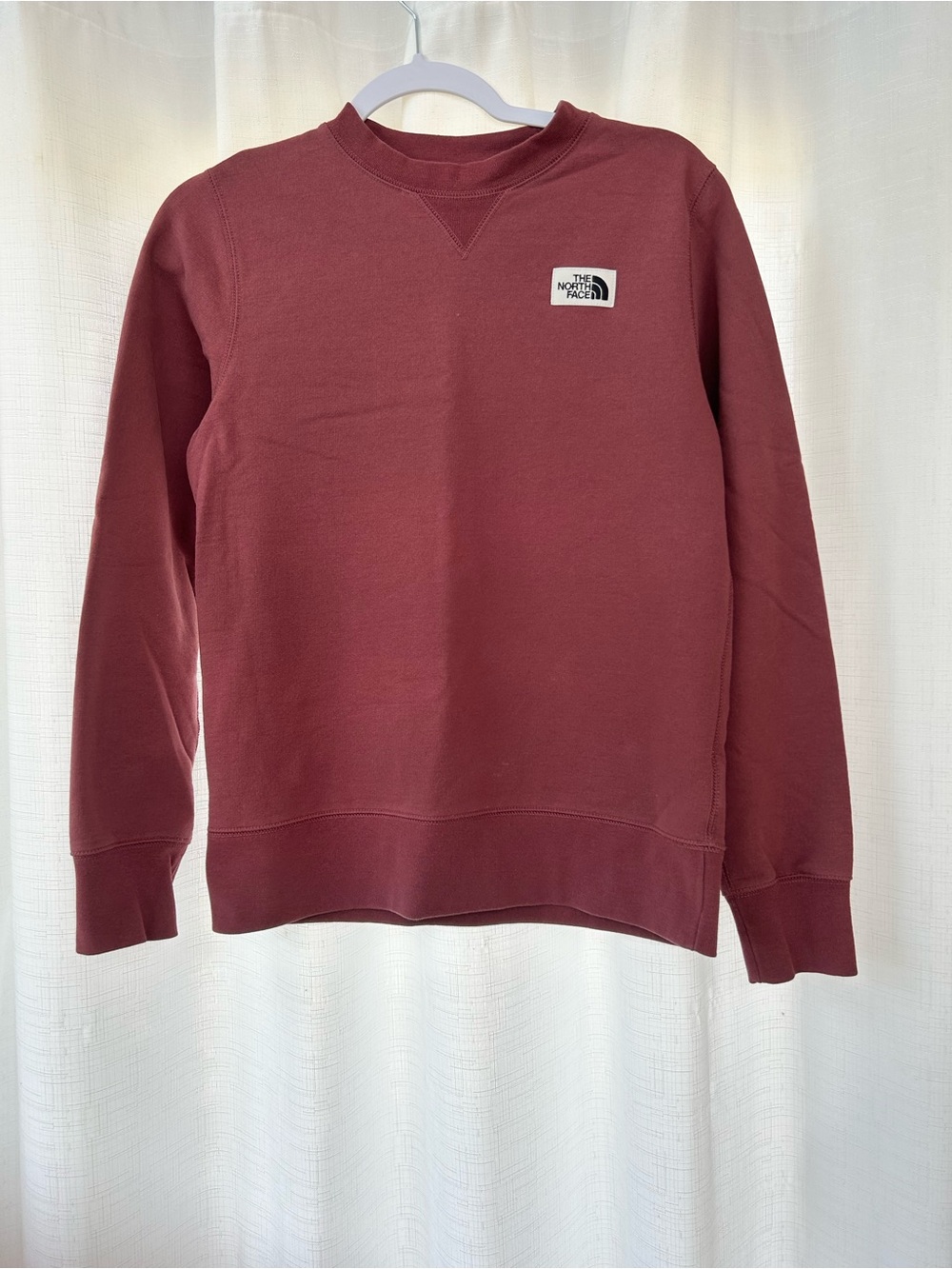 The North Face Men's Crewneck Sweatshirt - deep pink